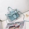 Mini Clutches Transparent Jelly Bag Women Handbag Small Square Bag Crossbody Bag Shoulder Messenger