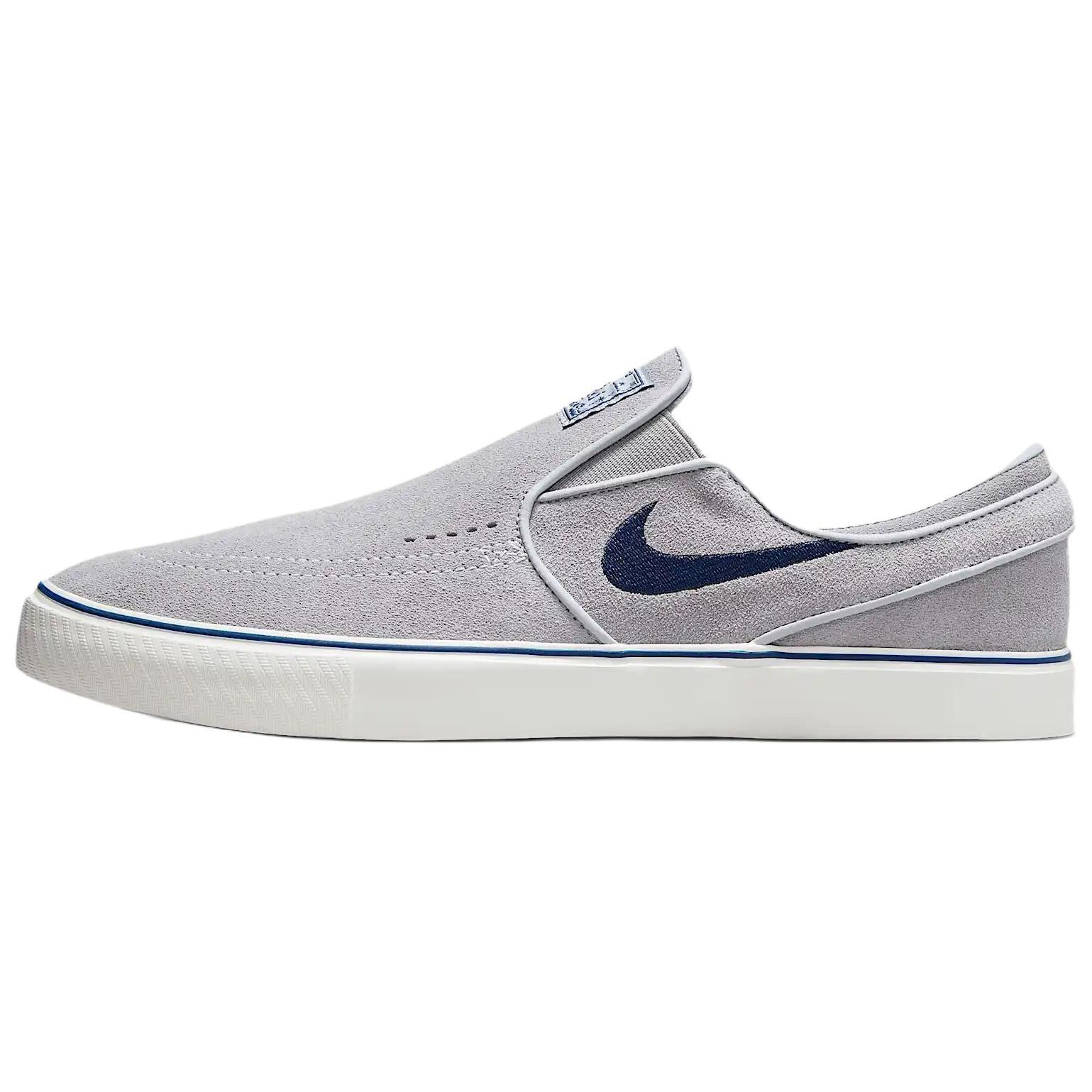 

Кроссовки унисекс Nike Zoom Stefan Janoski+ Slip SB Wolf Grey Navy Summit-White FN5893-002