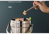 Large Capacity Stainless Steel Insulated Food Container - Multi-Layer Bento Box with Handle