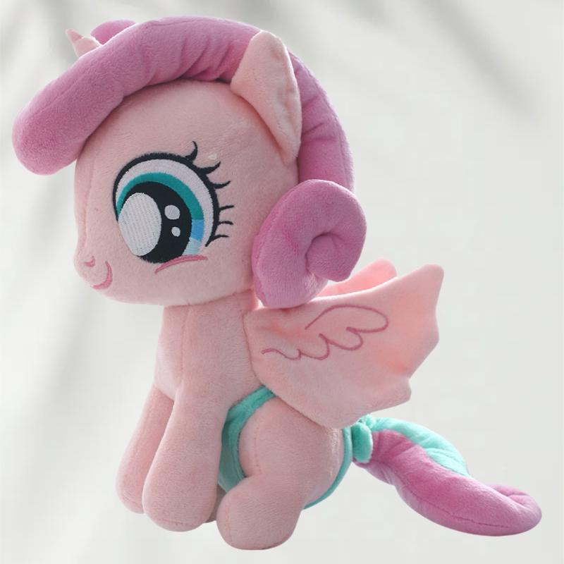 35cm Ny Kawaii My Little Pony Anime Plyschleksaker Enhörningsdocka Ponny gosedjur Biqi Space Princess Nightmare Yuesui Födelsedagspresent