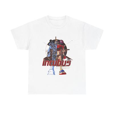 Incubus T-Shirt Vintage Rockband Retro Metal Unisex Schweres Baumwoll-Tee