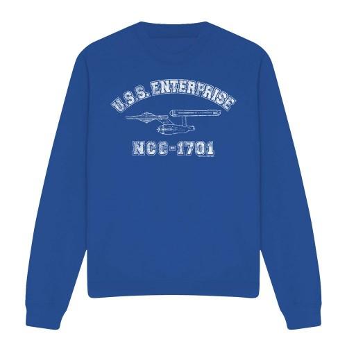 STAR TREK Unisex Adult Enterprise Athletic Sweatshirt