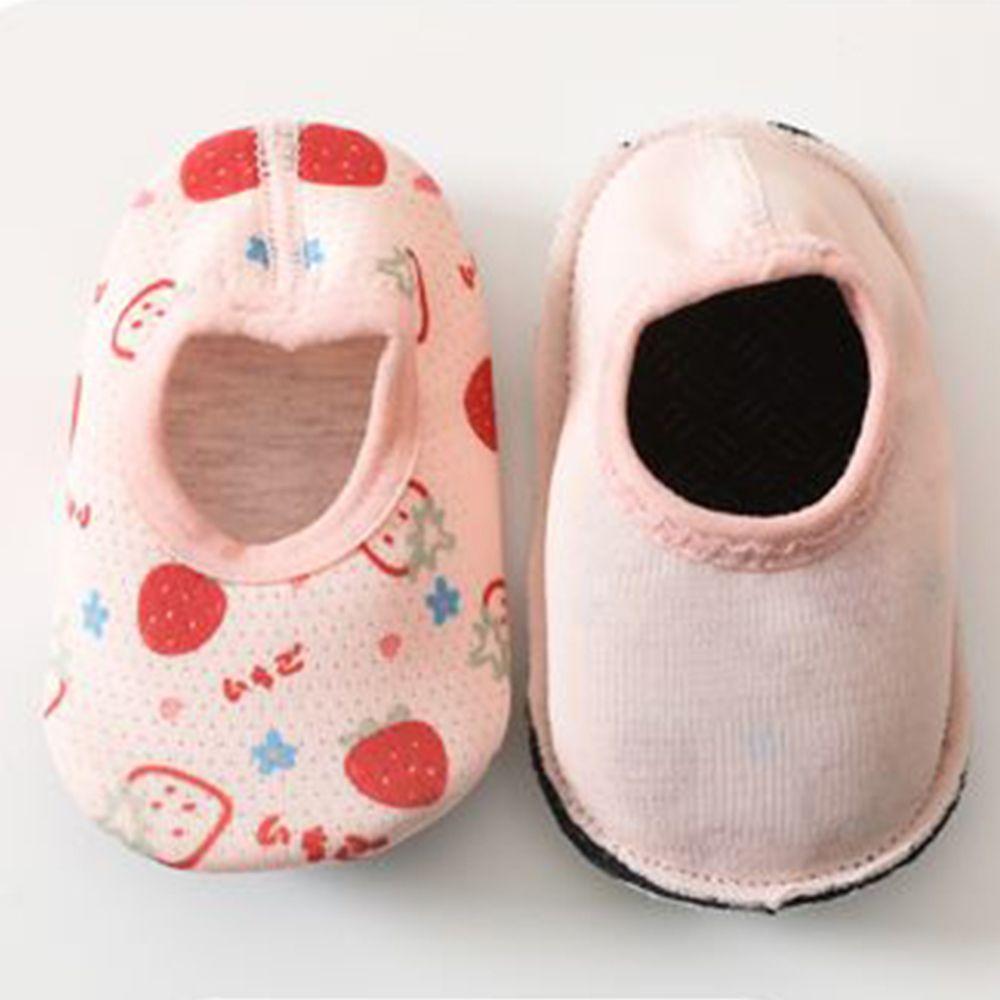 Adorable Nonslip Floor Shoes Bear Cotton Mesh Soft Sole Shoes Baby Toddler Sock Shoes Infant Slippers Cartoon First Walkers