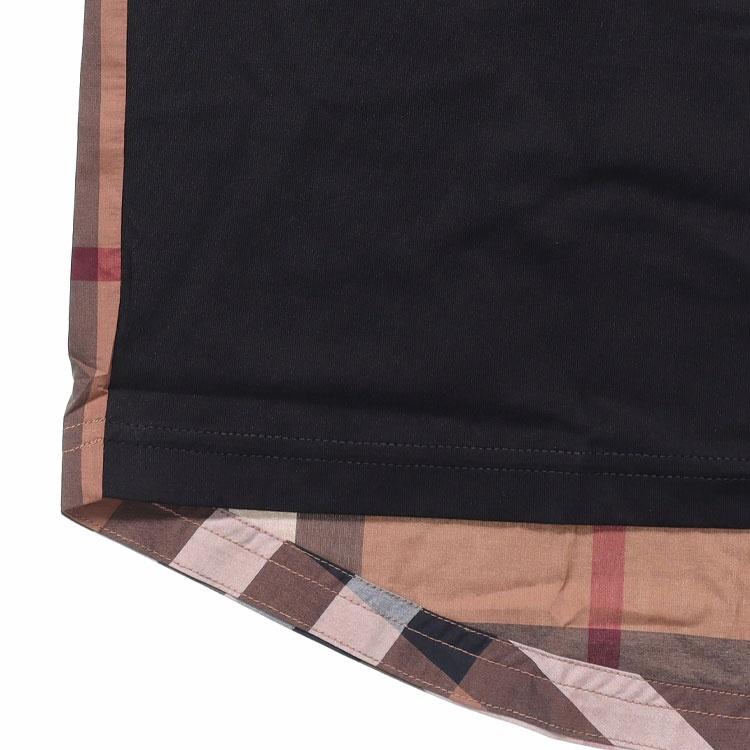 Burberry Drop Shoulder Sleeve T Shirt Women's Black 80449621