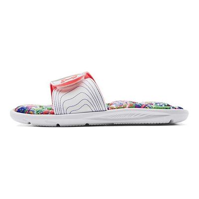Ignite 6 Graphic Footbed Slide White Blitz Red Women Sneakers 3023767-108