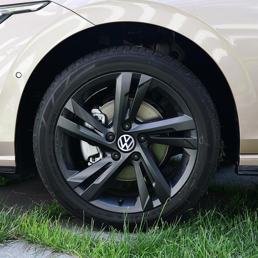 FD08-70/80/90/100/120mm Car Aluminum Logo Wheel Center Hub Cap Sticker Cover For Volkswagen Passat CC B5 Rline Touran Golf 4 6 Tiguan