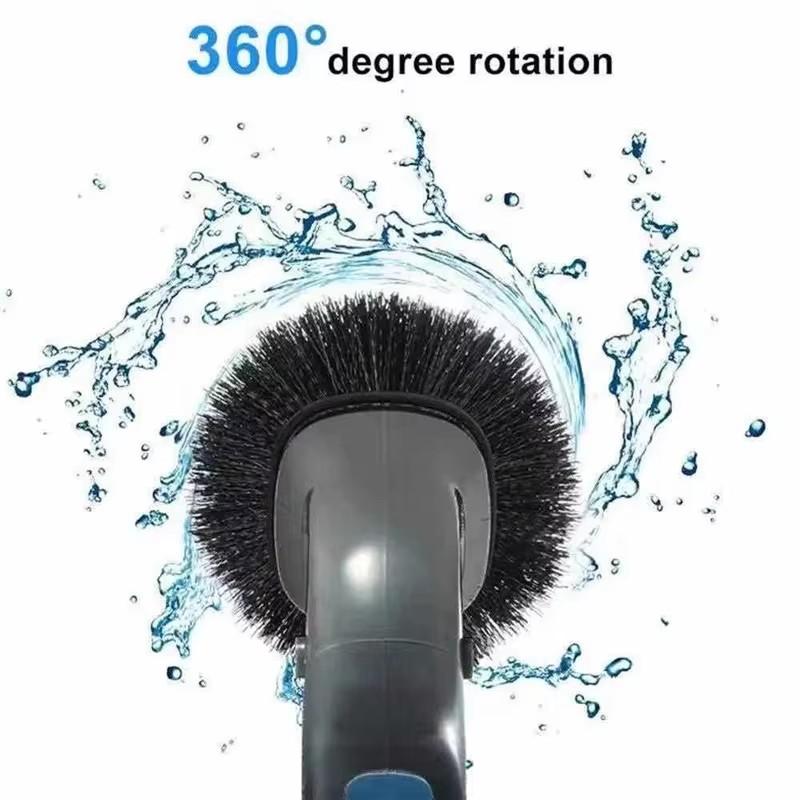 1Pc New Multi-Functional Electric Cleaning Brush Household Cleaning Artifact Hand Held Kitchen Cleaning Brush Wirelessconvenient