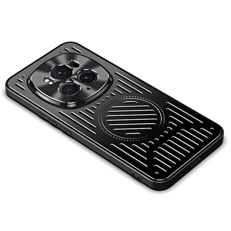 For Honor Magic6 Pro 5G Heat Dissipation Phone Case TPU+Aluminum Alloy Back Cover