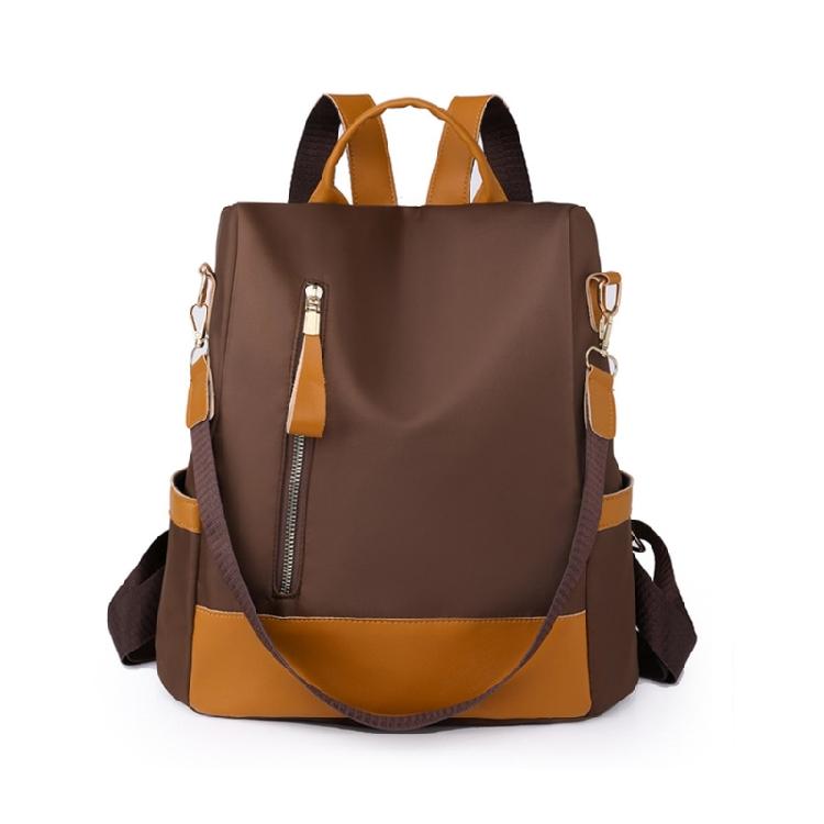 Fashion Pack Students Casual Daypack Rucksack Bookbags Black/Brown/Khaki