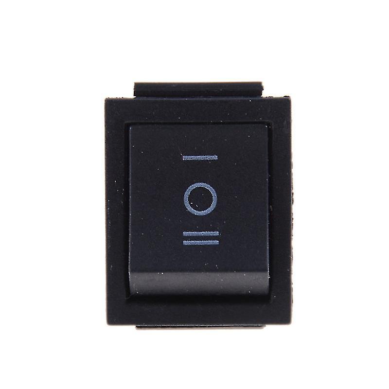 1pcs Kcd4 Rocker Switch Black Dpdt On/off/on 6 Pin 16a/250vac 20a/125vac Hfmqv