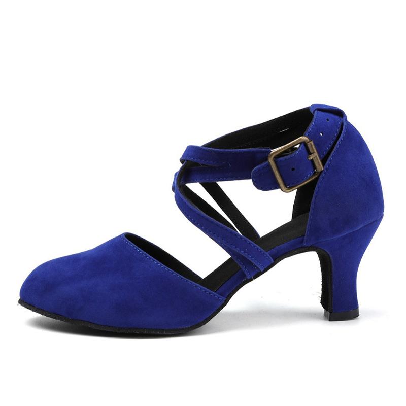 

Женские туфли-лодочки на среднем каблуке, сандалии на массивном каблуке, женские туфли с ремешком на щиколотке, свадебные туфли 1 синий