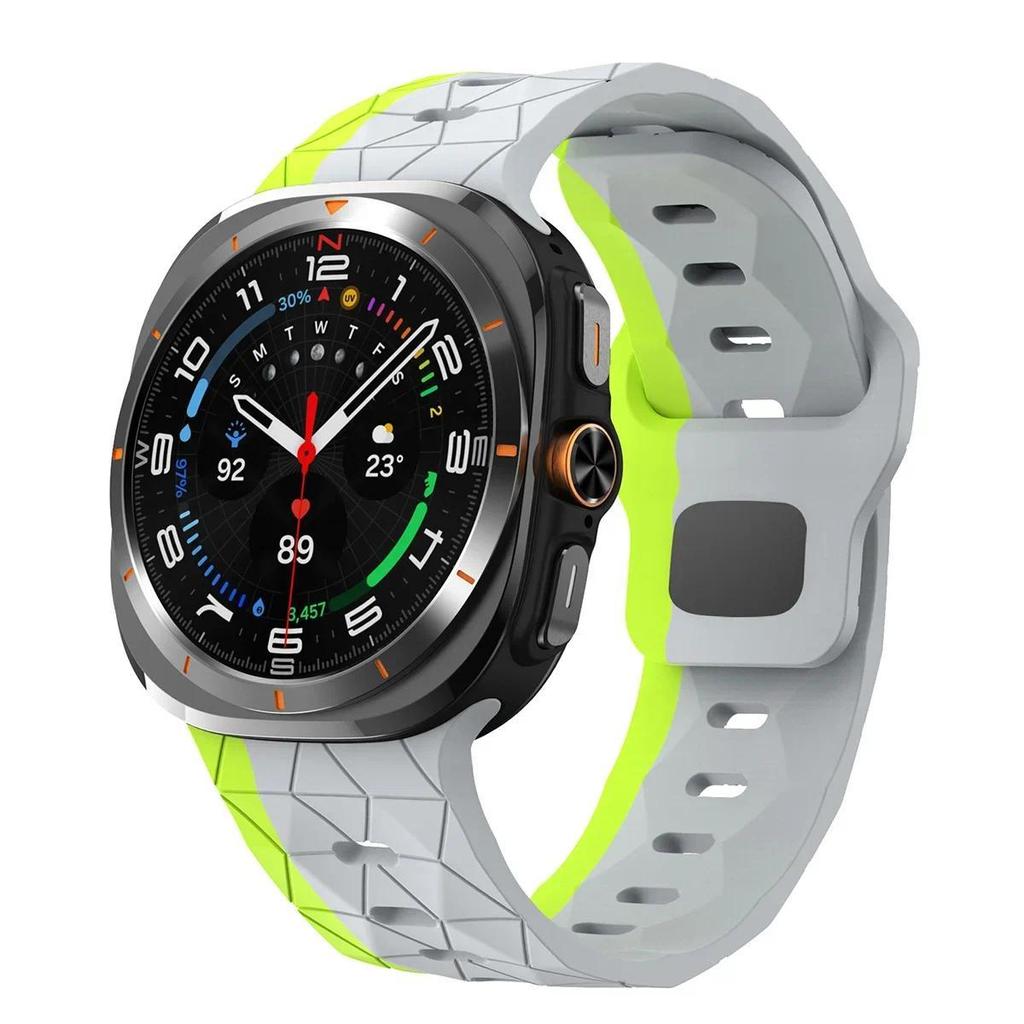 Sportowy Silikonowy Pasek do Samsung Galaxy Watch 7 Ultra 47mm 7 6 5 4 40/44mm Bransoleta do Watch 6 4Classic 43/47mm 5Pro 45mm Pasek