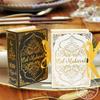 5Pcs Book Shape Mubarak Chocolate Candy Boxes Ramadan Decor Gift Packaging Box Islamic Muslim Festival Party Supplies