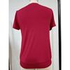 Womens Ribbed Knit Half Zip T Shirt With Stand Collar Short Sleeve Casual Slim Fit Top