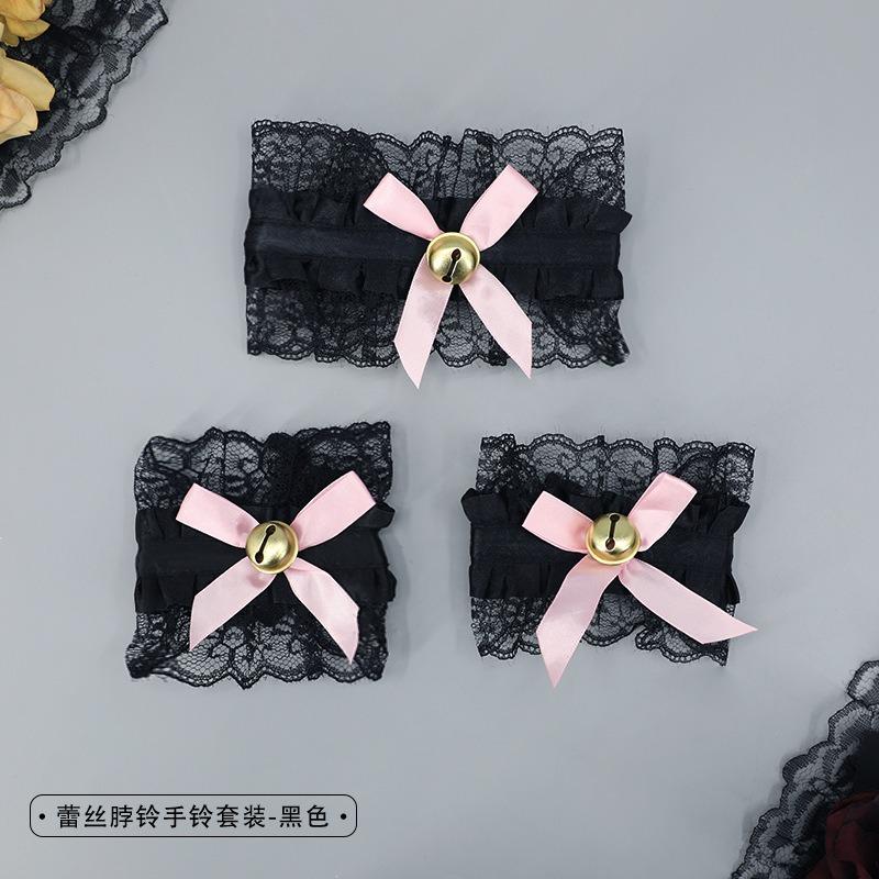 A cosplay prop accessory cat lady hair accessory animal ear maid accessory bell cat ear headband