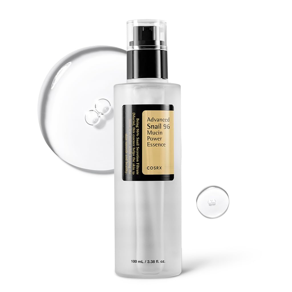 COSRX Snail Essence Snail Snail 96 Mucin Snail Moisturizing and Nourishing for Sensitive and Dry Snail Mucus Snail Serum Advanced Snail 96 Mucin Power