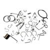 Custom Stainless Steel Springs: Compression, Tension, Torsion, Tower, Snap Ring, and Special-Shaped Springs with Wire Bending and Forming