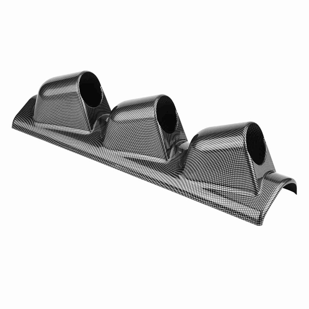 Universal Heavy Duty Racing Sport Meter Gauge Pillar Mount Pod Holder Bracket Gauge Holder (3 Hole)