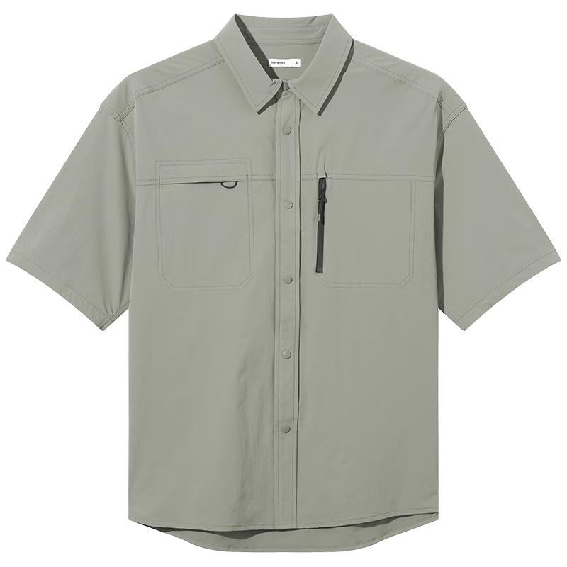 Hotwind Men's Summer Workwear Short-Sleeve Shirt