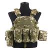 6094 Camouflage Tactical Vest Multi-Functional Plate Carrier Adjustable Combat Hunting Equipment for Men Outdoor Cycling