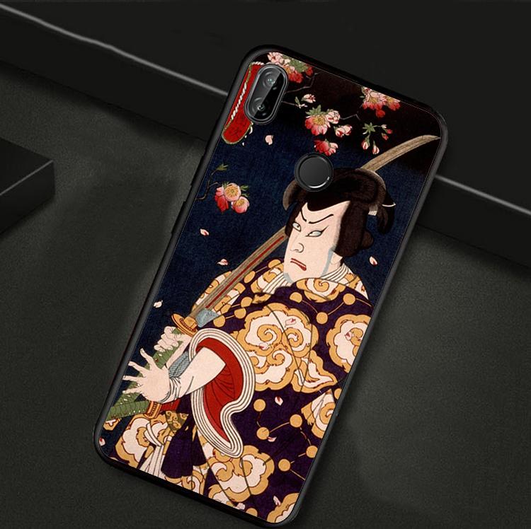 Anime Japanese Samurai For Huawei Nova Y70 Y60 Y90 Y61 Y91 Y73 Y72 12s 12i 11i 8i 9 10 SE P30 P40 Lite P60 Pro Case