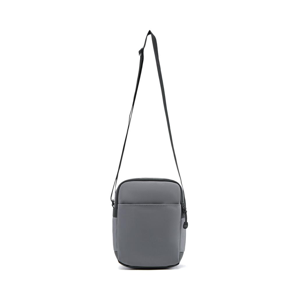 Li Ning Fitness Series Polyester Crossbody Bags Small Unisex Elegant Gray ABDV303-3