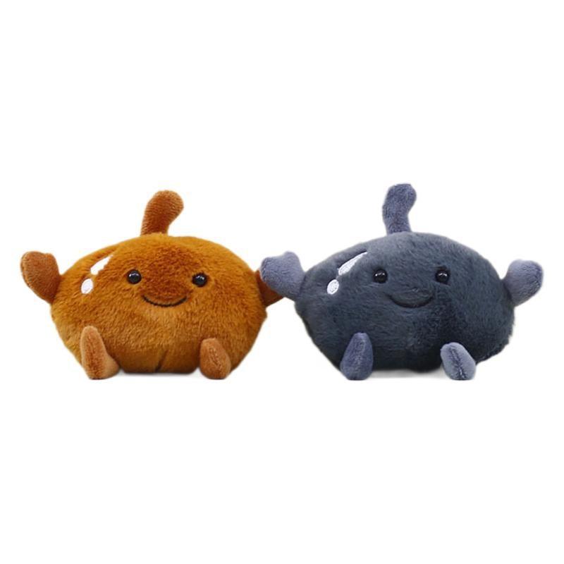 Plush Pear Frozen Keychain Toy Stuffed Pendant Doll Backpack Accessory Kid Gift