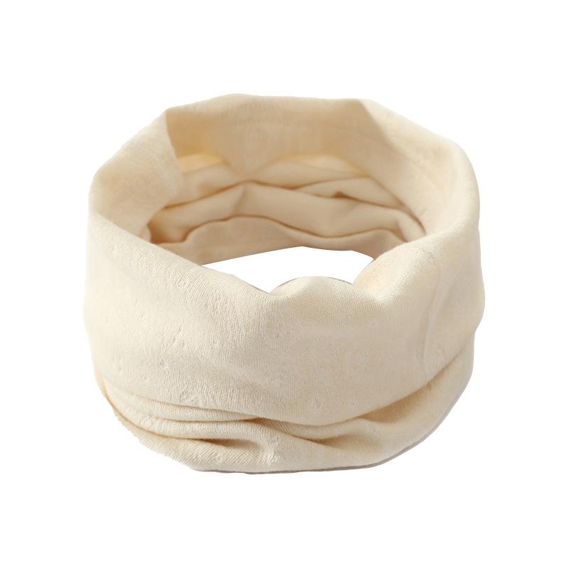 Spring-Summer Unisex Cotton Neck Warmer Scarf: Versatile, Thin, Cold Protection & Warmth, Pull-Over Fake Collar