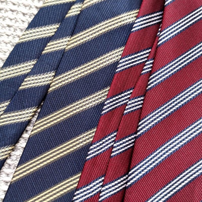 Cravatta a Righe JK alla Moda Cravatta Regolabile Accessorio per Collo per Donne Uomini Adolescenti Accessori per Uniformi Aziendali e Scolastiche