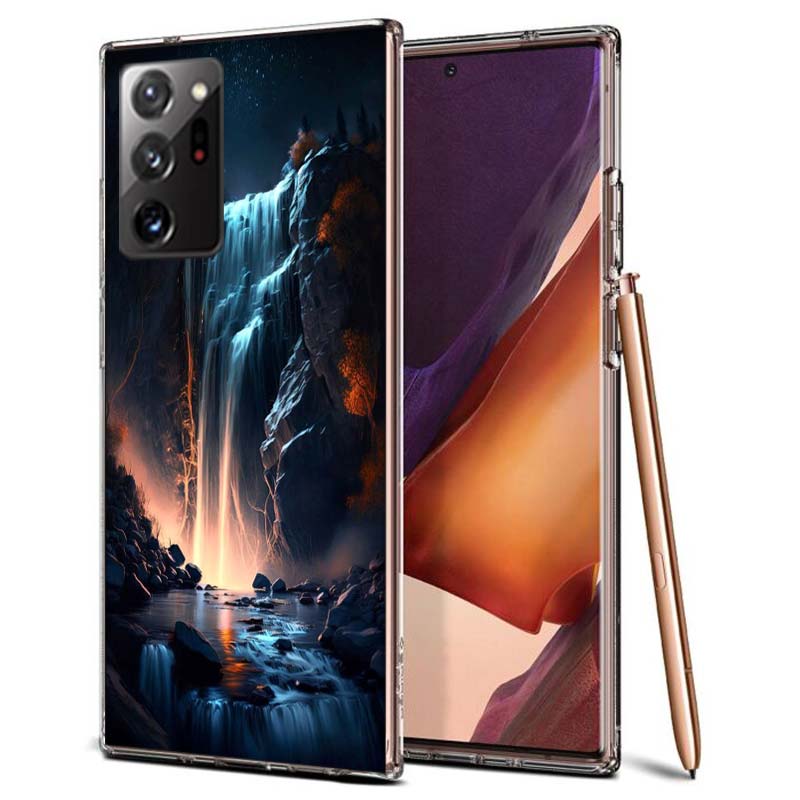 

Forest Waterfall Sanwaputa Waterfall Phone Case for Samsung A55 A35 A25 A15 A07 A05S A16 A17 A26 A36 A37 A56 A57 Galaxy Note 20 Samsung A20S