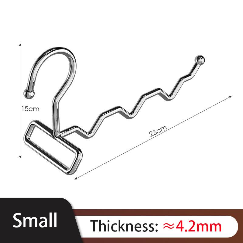 Портативная сушилка для одежды складная вешалка для одежды из нержавеющей стали для путешествий в отеле поворотная вешалка для одежды после двери с 35 пазами 1PCS 1398₽