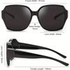 1PC Fashion Round Sunglasses Cover Over Myopia Prescription Glasses Portable Men Women Vintage Fishing Driving Eyewear