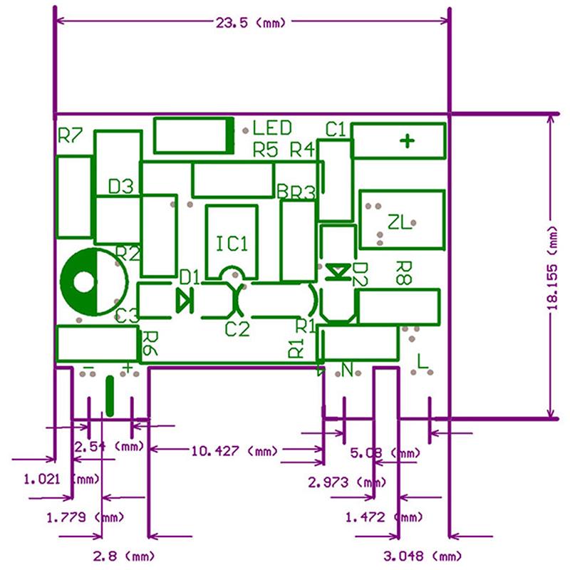 220V To 5V 700Ma 3.5W Isolated Switch Power Supply Module Step Down Module