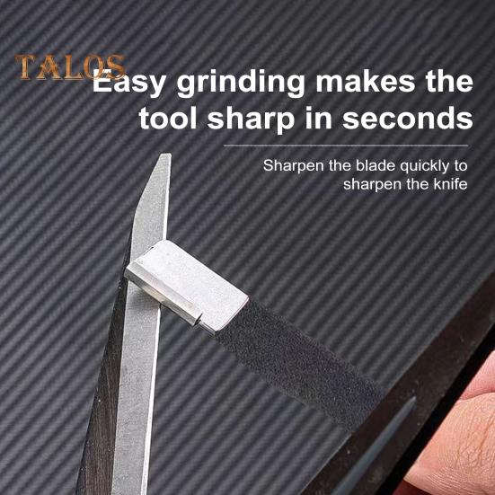 1/5ks ořezávátko Přenosný ořezávač wolframové oceli Ruční ořezávátko kapesní velikosti Multifunkční nářadí s protiskluzovou rukojetí Karbidové ořezávátko pro kempování