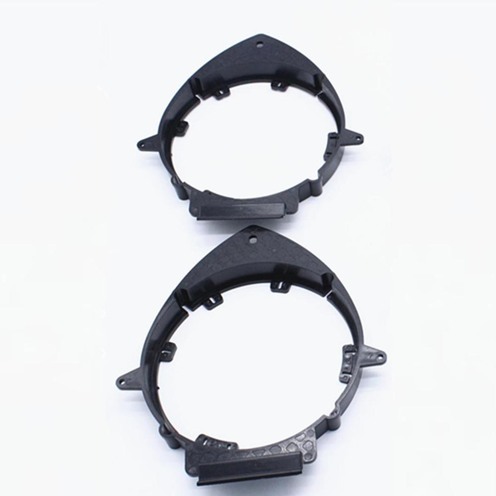 4 x Car Truck Front & Rear Door Speaker Mounting Adapter Bracket w/ Wire Harness