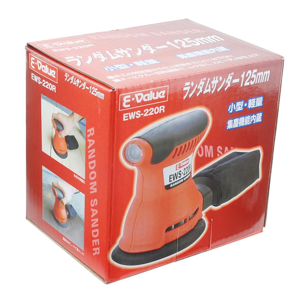 Random Pad Diameter E-Value Sander, 125mm, EWS-220R