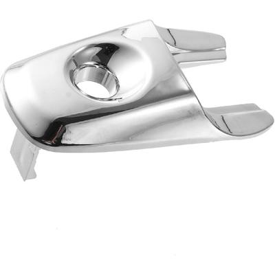 Front Left Exterior Door Handle Lock Cover Cap Replacement for Lincoln MKX 2011-15 Plastic Chrome Tone