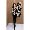 Mom's Large Size Knitted Sweater Women's Autumn Winter New Fashion Versatile Foreign Style Mid-length Bottoming Shirt