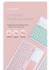 Bluetooth Touch Keyboard for Samsung Tab S9/S10/S7 FE Plus 12.4-inch & S6 Lite Protective Case