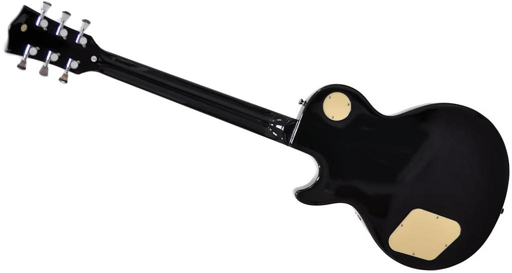 PLAYTECH Electric Guitar Les Paul Type Equipped with 2 Humbuckers Lemon Burst