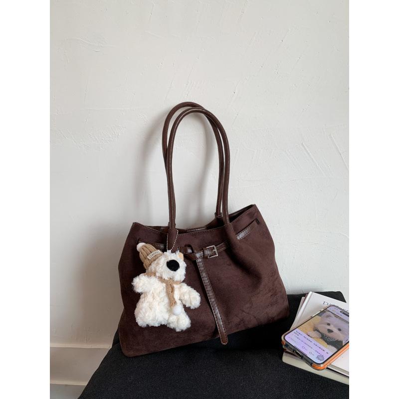 Retro Bag, Large-capacity Bag, Commuter Single-shoulder Bag, Ladies' Hand-held Boston Bag