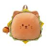 Schoolbag1011 New Korean Version of Hamburger Personality Cute Children's Parent-child Model Small Middle School Students Shoulder Back Men's 