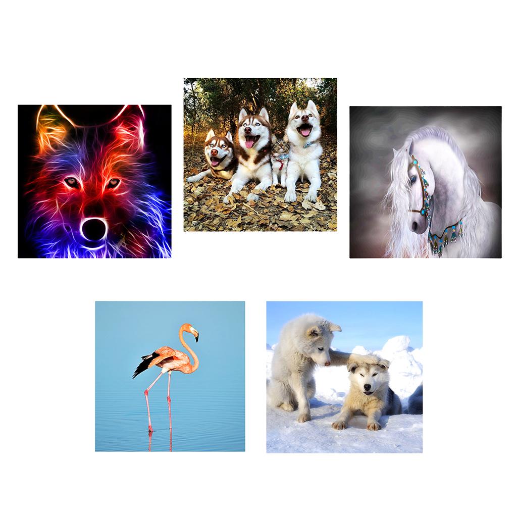 1 Set Painting Kit Lovely Animal Picture for Colorful Dog, cm