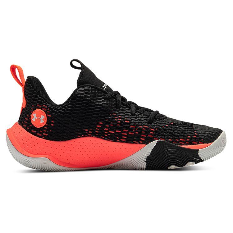 Under Armour Spawn 3 Black Beta Unisex Sneakers White 3023738-002