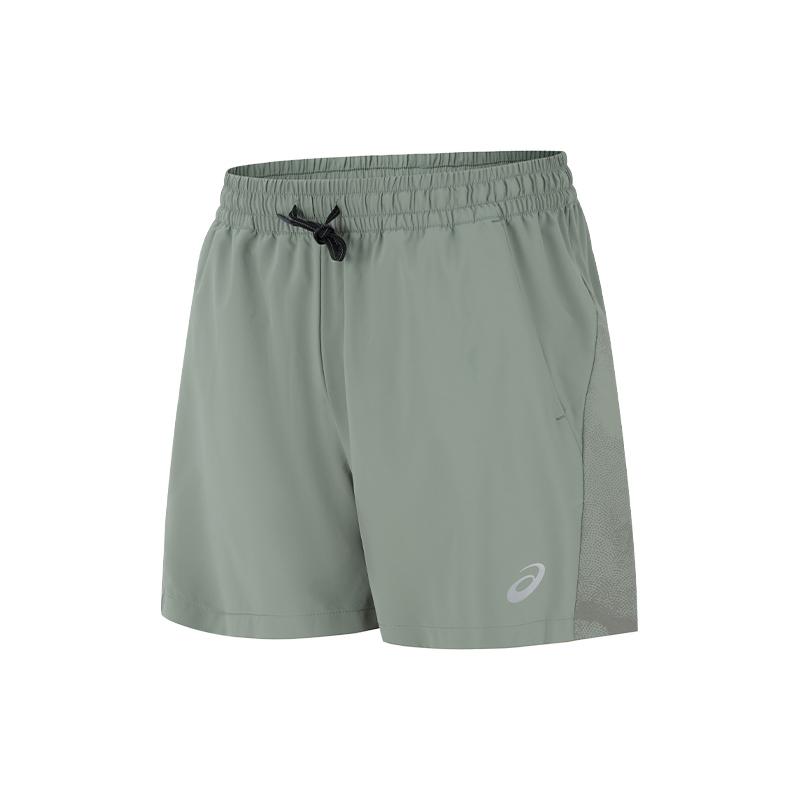 Asics Moisture Wicking Quick Dry Reflective Woven Elastic Drawstring Running Shorts Men shorts 2011D626-301