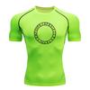Men's Compression Fitness T-Shirt, Vintage Viking Rune Print