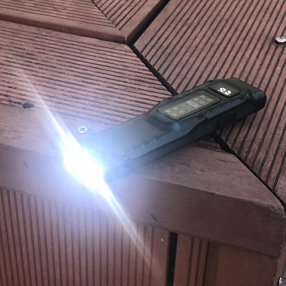 Portable Flashlight 1200 Lumens USB Rechargeable Tactical Flashlight IPX44 Waterproof Outdoor Emergency Light