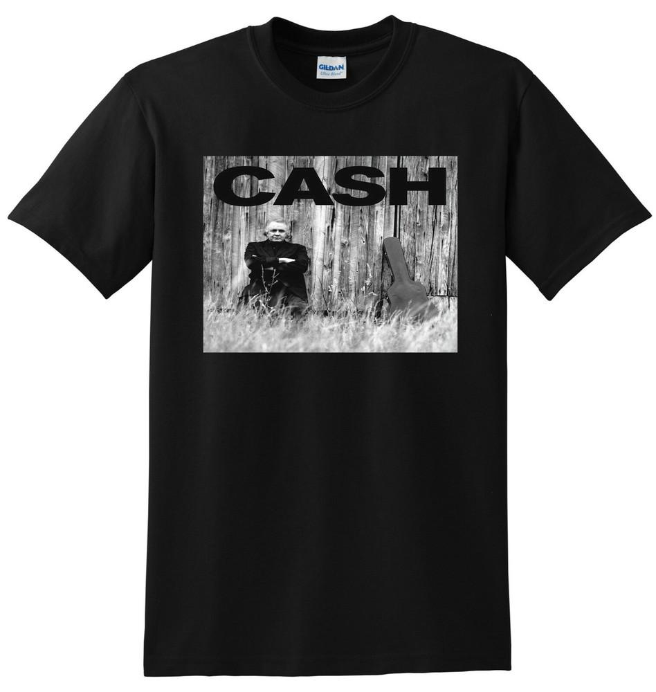 

JOHNNY CASH T SHIRT american ii unchained vinyl cd cover S-5XL Unisex T-Shirt XXXXL