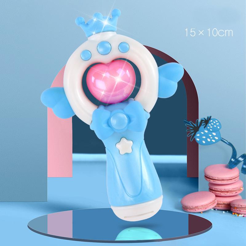 Girls Princess Light Up Magic Wand Electric Music Light Projection Fairy Wand Children s Cosplay Props Toys Gift