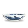 natural69 Hasami Ware Old Hasami Blue and White Serving Bowl Natural 69 Hasami Large Microwave and Dishwasher Made in Animal and Plant Nordic Japanese